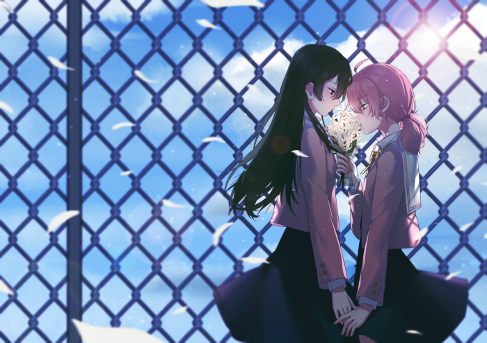 Yuu Koito and Touko Nanami from Bloom Into You