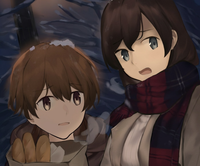 Touko Nanami and Yuu Koito from Bloom Into You
