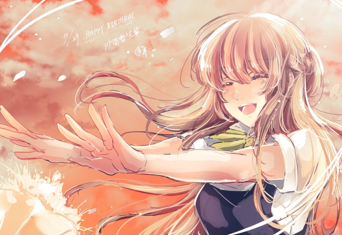 Sayaka Saeki from Bloom Into You