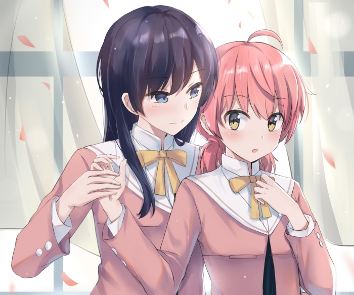 Touko Nanami and Yuu Koito from Bloom Into You