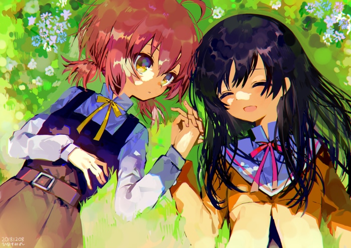 Yuu Koito and Touko Nanami from Bloom Into You
