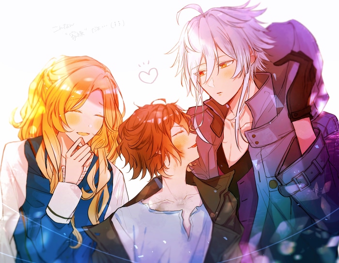 Luca, Orlok, and Liliana from Piofiore no Bansho