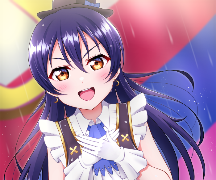 Umi Sonoda from Love Live! in a maid outfit