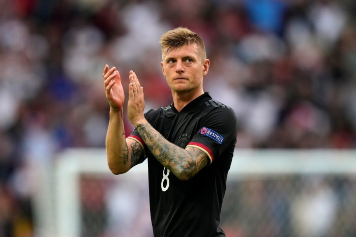 Toni Kroos of Germany National Football Team