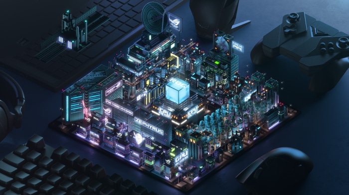 Asus ROG 4K motherboard city