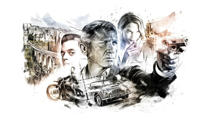 No Time To Die: Daniel Craig, Léa Seydoux, Rami Malek