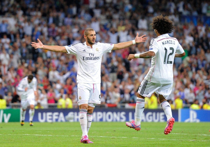 Karim Benzema and Marcelo Vieira from Real Madrid C.F. 4K