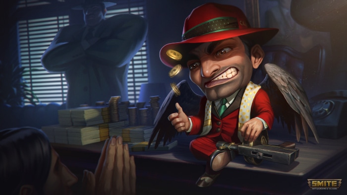 Wiseguy Cupid from Smite