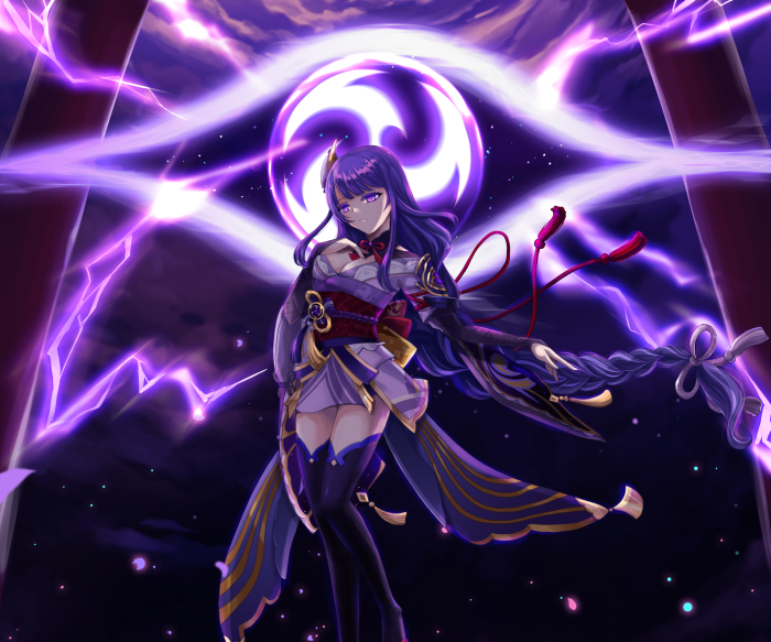 Raiden Shogun from Genshin Impact