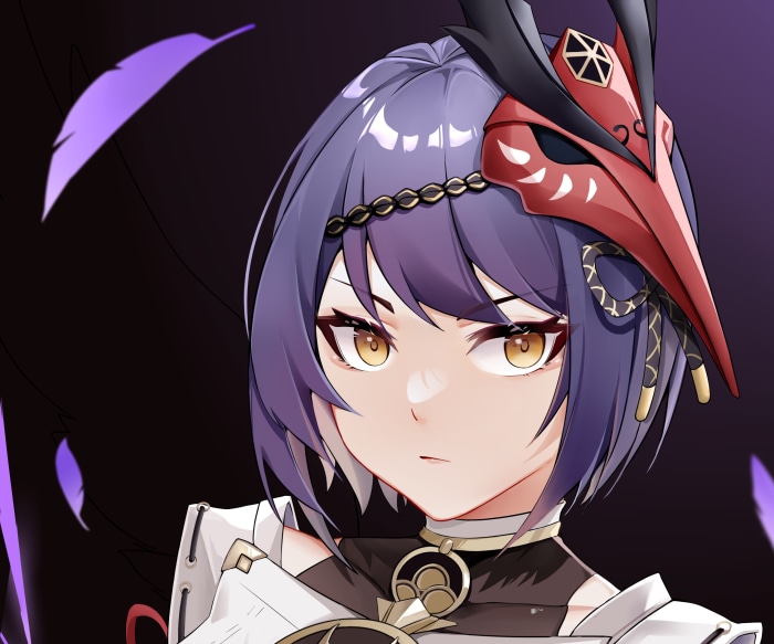 Kujou Sara from Genshin Impact