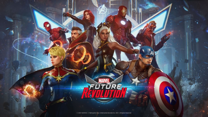 Marvel Future Revolution characters assemble