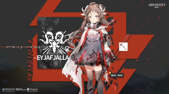 Eyjafjalla from Arknights