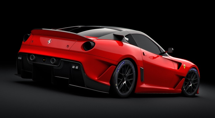 Red Ferrari 599XX 4K