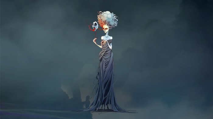 Rogue Lords character with mask