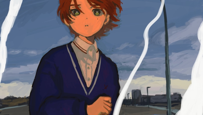 Momoe Sawaki from Wonder Egg Priority