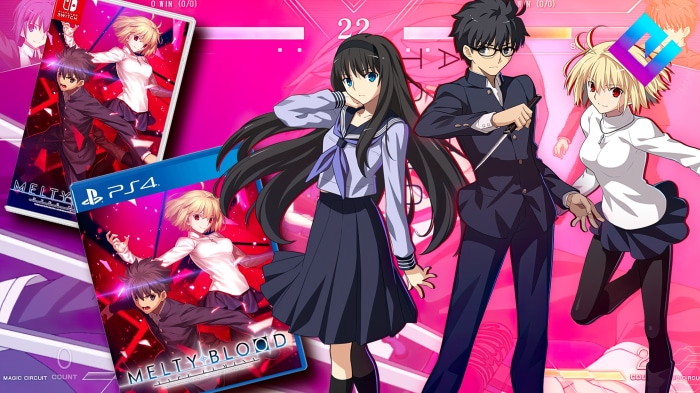 Melty Blood: Type Lumina game covers and characters