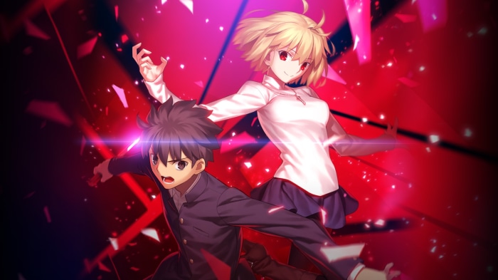 Shiki Tohno and Arcueid Brunestud from Melty Blood: Type Lumina