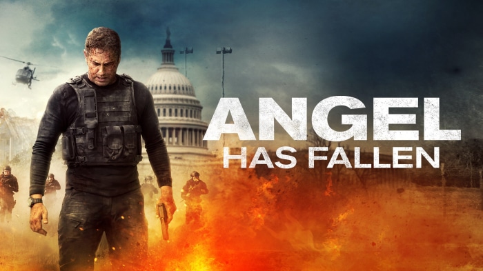 Angel Has Fallen Poster with Gerard Butler