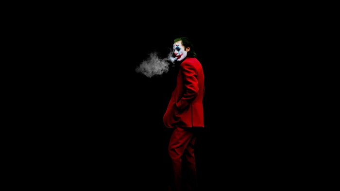 Joker smoking