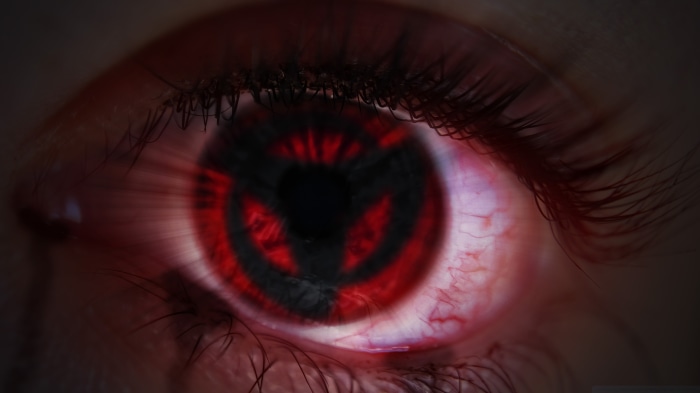 Sharingan eye from Naruto