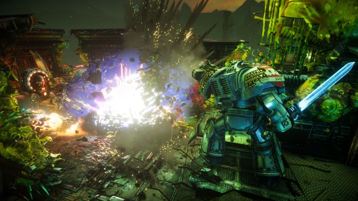 Space Marine from Warhammer 40,000: Chaos Gate - Daemonhunters 4K