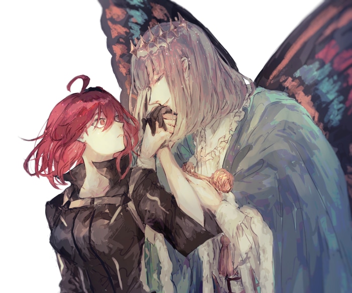 Gudako and Pretender from Fate/Grand Order