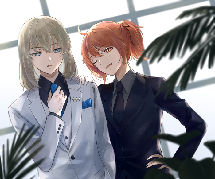 Gudako and Pretender from Fate/Grand Order