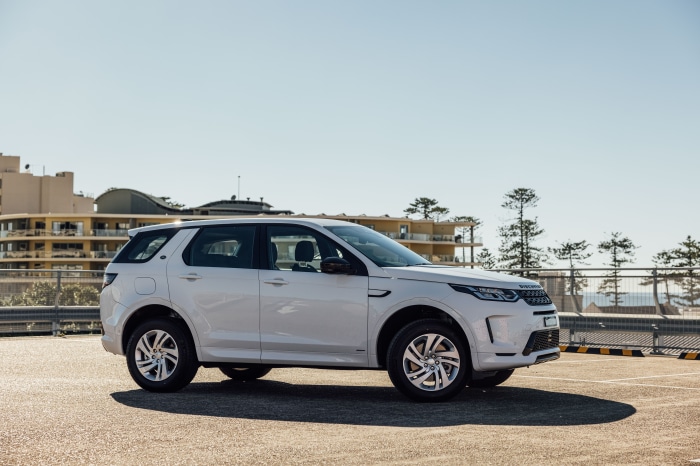 White Land Rover Discovery Sport S R-Dynamic SUV