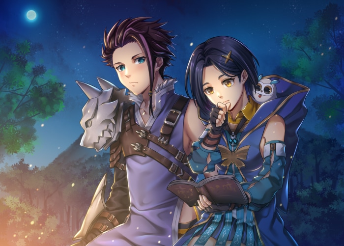 Law and Rinwell from Tales of Arise