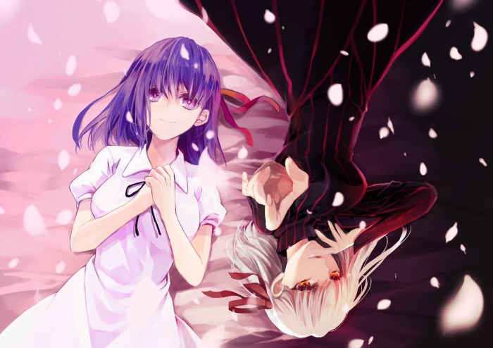 Dark Sakura and Sakura Matou from Fate/Stay Night 4K