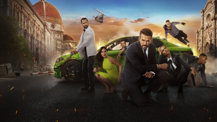 6 Underground Ryan Reynolds and cast in Florence