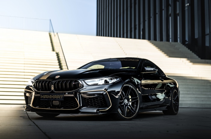Black Manhart BMW M8 Coupe 4K