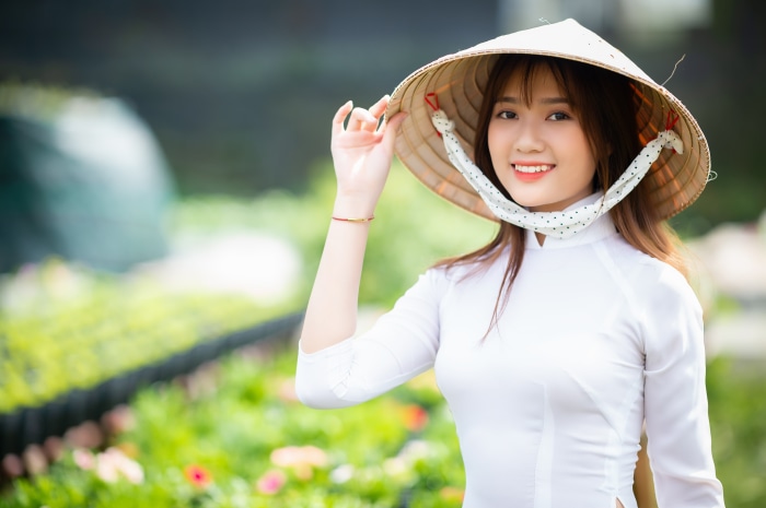 Asian 4K, Asian Conical Hat, HD Wallpaper | Rare Gallery