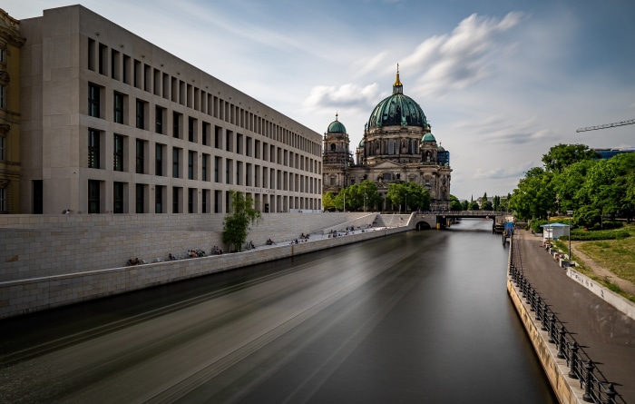 Berlin Cathedral and Spree River, Germany