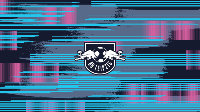 RB Leipzig logo on abstract background