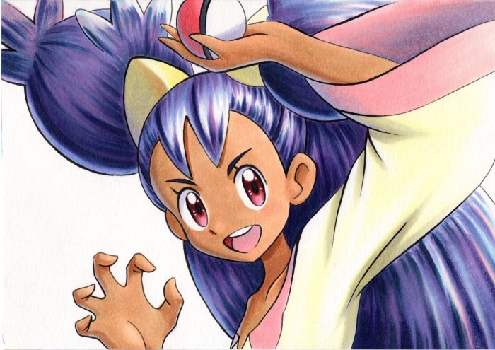Iris from Pokemon Black and White