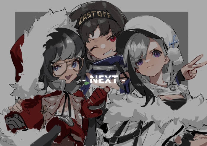 Minsk, Eskimo, and Cooper from Azur Lane