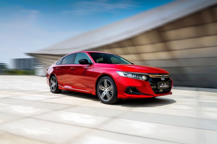 Red Honda Accord Sport Turbo Sedan