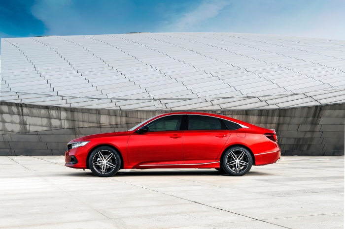 Red Honda Accord Sport Turbo Sedan