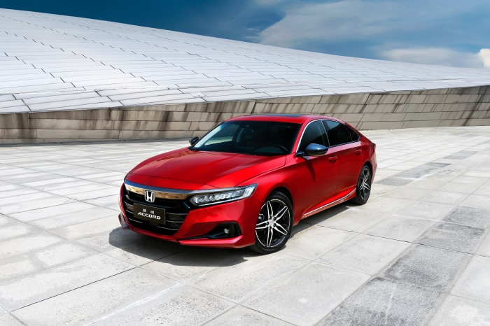 Red Honda Accord Sport Turbo Sedan