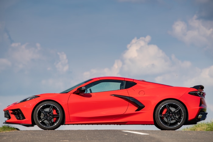Red Chevrolet Corvette Stingray 4K