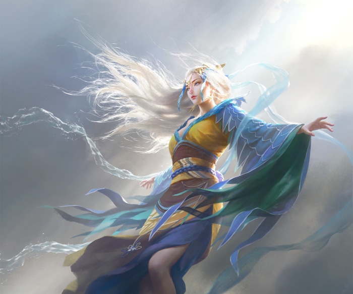 Mu Yanling from Magic: The Gathering