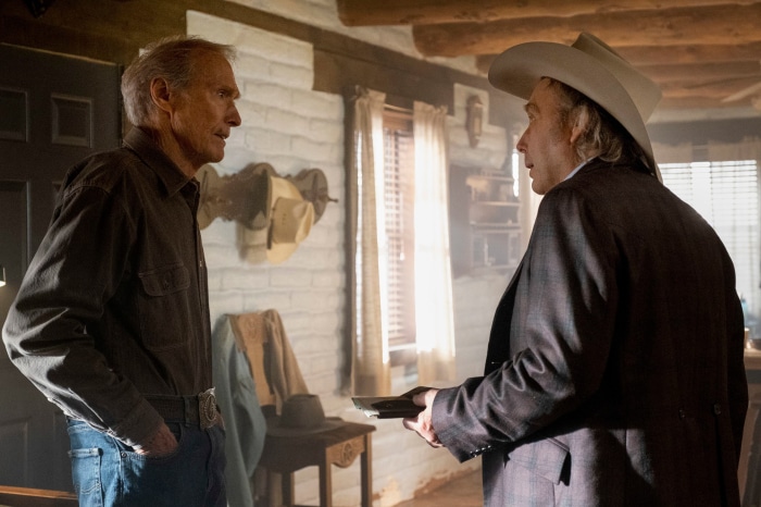 Clint Eastwood and Dwight Yoakam in Cry Macho