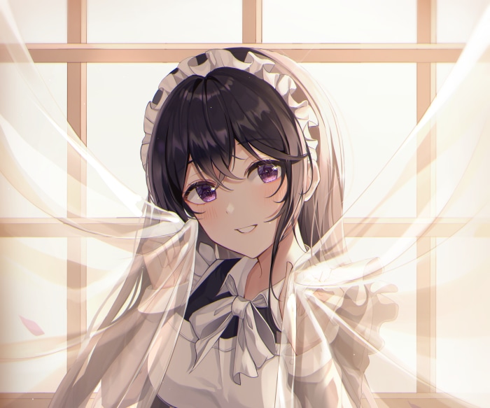 Girl in Maid Outfit