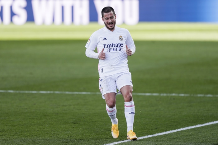 Eden Hazard in Real Madrid kit 4K