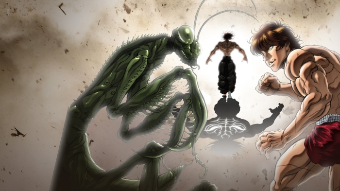 Baki Hanma vs. Giant Praying Mantis