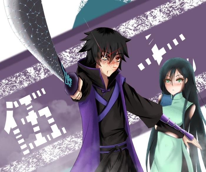 Seven and Thirteen from Scissor Seven