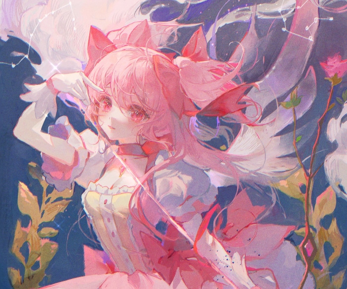 Madoka Kaname from Puella Magi Madoka Magica