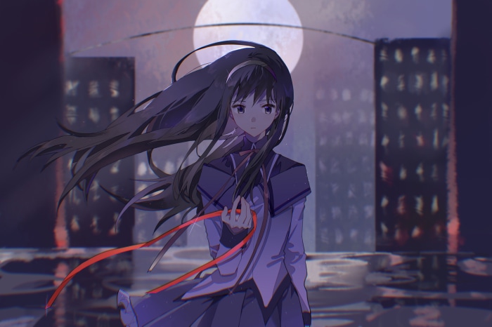 Homura Akemi from Puella Magi Madoka Magica 4K
