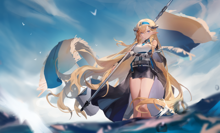 Saileach from Arknights 4K